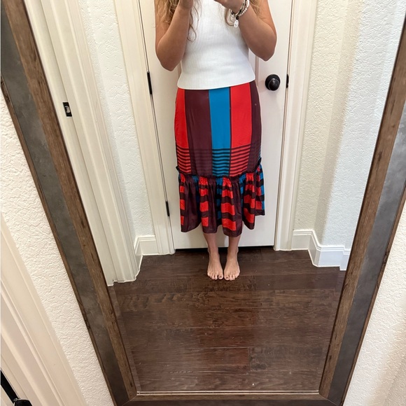 NEW NWT Anthropologie Eva Franco midi skirt size 2 - Picture 7 of 9